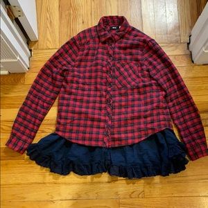 Urban outfitters flannel shirt